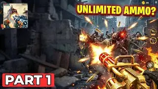 Infinite Zombie Horde vs My Minigun! 💀 Zombie Survivor Fire