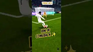 Finally Vini Jr Is Back In FC 26! ⚽🔥 #shorts