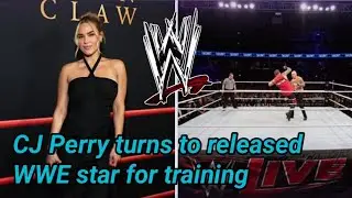 CJ Perry turns to released WWE star for training