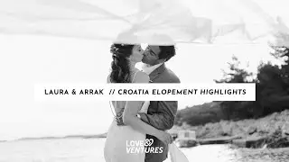 Hvar Elopement Wedding Highlights // Laura & Arrak