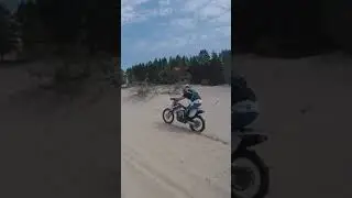 #YZ450 vs #YFZ700 #raptor700r #yamaha #oregondunes #dragracing