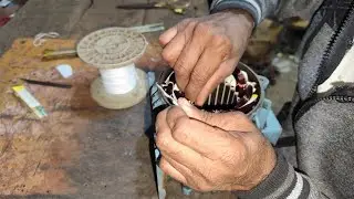 1 hp 3 phase motor winding l how the alternators works l electric motor l three phase motors l motor