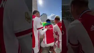 David Neres with the vibes 🇧🇷🕺