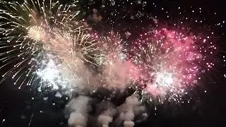 Sosta alla marina di San Giovanni Battista ad Acitrezza e spettacolo pirotecnico ditta 