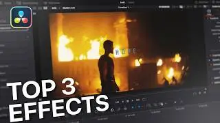 TOP 3 EFFECTS for your EDITS in DaVinci Resolve Part 1
