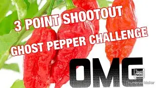 1v1 3 POINT SHOOTOUT !! LOSER EATS GHOST PEPPER 👻🔥🌶 !! 1 MILLION SCOVILLE UNITS