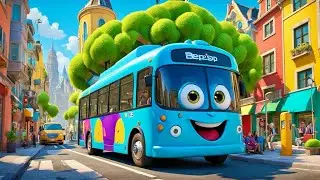 The Wheels on the Bus - Fun Nursery Rhyme for Kids | Interactive Song for Toddlers