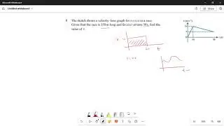 Q6 Chapter 1 Cambridge International AS & A Level Math (Mechanics)