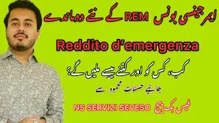 Reddito di Emergenza REM 2020