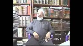 2 اللقاء مع الشيخ عبد القادر الأرنؤوط رحمه الله في مكتبته