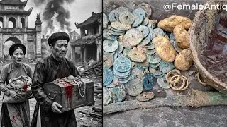 Chấn động Làng Cổ Thăng Long: Đào trúng Kho Báu nhà Quan chạy loạn Kiếm Cổ, Vàng Thỏi và Hũ Tiền Xu!