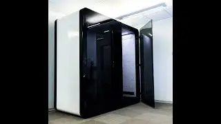 Meeting Pod 'delta L'. Made in Canada.