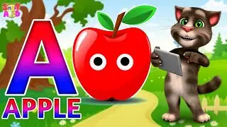 Phonics Song 2 with TWO Words in 3D - A For Airplane🍎- ABC Alphabet Songs with Sounds for Children's