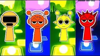 Incredit SprunkiTiles hop EDMrush - incredibox sprunki -coffin dance song