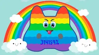 Battery Overcharging With Drinking Rainbow | Battery Charging Animation