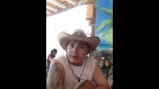 Eating at rocky point