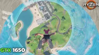 GTX 1650 Fortnite Season 8 | LATE GAME | PERFORMANCE MODE 1080p