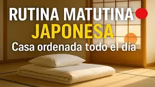 La RUTINA MATUTINA JAPONESA que deja tu CASA ORDENADA TODO el DÍA