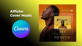 J20 - Challenge Design Canva | Cr&eacute;er une Affiche avec Canva  | Affiche pour un Artiste de la Musique