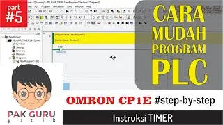 Program TIMER PLC Omron