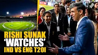 Former British PM Rishi Sunak showcases Cricket Love, Reaches Wankhede Stadium for T20I Match