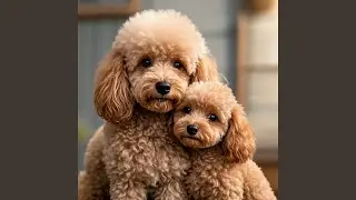 Tiny Poodle's Stylish Curls