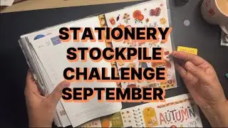 STATIONERY STOCKPILE CHALLENGE &bull; SEPTEMBER 2025 🍂&bull; GERMAN 🌝