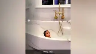 King Harris son king jr, enjoying his bath,2026