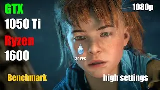 Horizon Zero Dawn &mdash; GTX 1050 Ti + Ryzen 1600 Benchmark 1080p