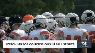 Watching for concussions in fall sports