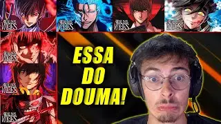 (SÓ FLOW BRABO!) REACT 7 em 1 - ÉODAN (Lelouch, Makima, Hades, Stain, Grimmjow, Kira e Douma)