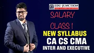 Salary Class 1 - CA CS CMA Inter and Executive 2024 #cainter #csexecutive #cacscma #cmainter #tax