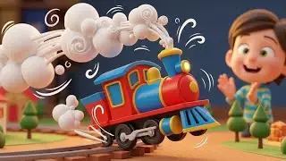 Naughty Toy Train Switched the Tracks | Nursery Rhymes for Kids & Baby Songs