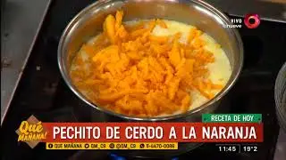 Receta de hoy: Pechito de cerdo a  la naranja