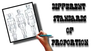 How To Draw some different standards of Proportion । 2022