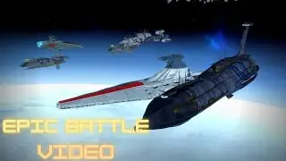 Star Wars: Clone Wars space Fight (Epic Music) Pt.2