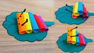 Worm Making With Paper | Suja Arts Gallery