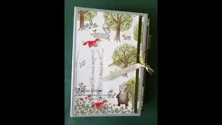 Happy Forest Friends Album Walkthrough/Stampin' Up!/#stampinup /Flip-Fold Photo Albums