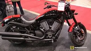 2016 Victory Hammer S - Walkaround - 2017 Toronto Motorcycle Show