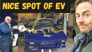 Tesla Powered TVR 1980's electric Widow Maker! Ep29