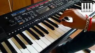 Jai ambe gauri instrumental | piano cover by meet music