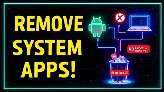 Uninstall Unwanted System Apps (Bloatware) Using PC &mdash; 100% Working 2025! No Root required! 