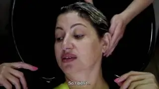 Women in Sink Trailer