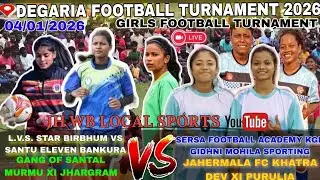DEWGARIA LADIES FOOTBALL TOURNAMENT-2025 || SEMI-FINAL MATCH || JH WB LOCAL SPORTS|| #ladiesfootball