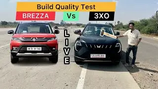 Xuv 3xo против Brezza: тест качества сборки вживую | Рейтинг безопасности Brezza