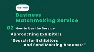 CPHI Japan 2024 Business Matchmaking Service: How to Use as Exhibitors