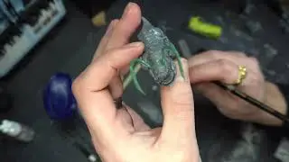 Getting into sculpting: Greenstuff Antlers