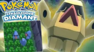 SHINY NASGNET / NOSEPASS 🗿✨ in Pokemon Strahlender Diamant mit 40er POKERADAR KETTE