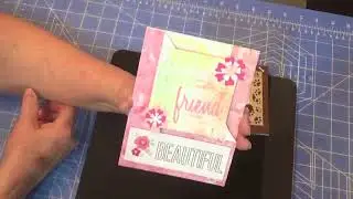 Three Cards with dies