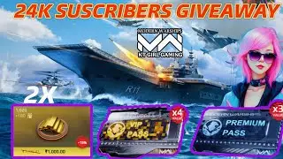 Modern Warships Giveaway | Prize🥳 VIP & Premium Battle Pass, 1000 Gold🤑